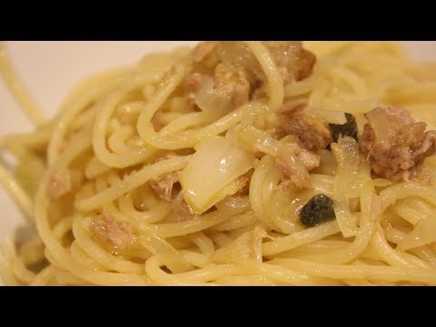 Spaghetti tonno e cipolla