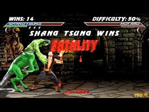 SHANG TSUNG MK2 ( Mortal Kombat New Era 2021 ) Full Playthrough