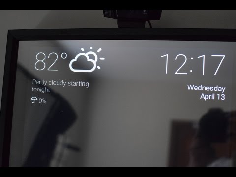 Demo of Another Smart Mirror v1