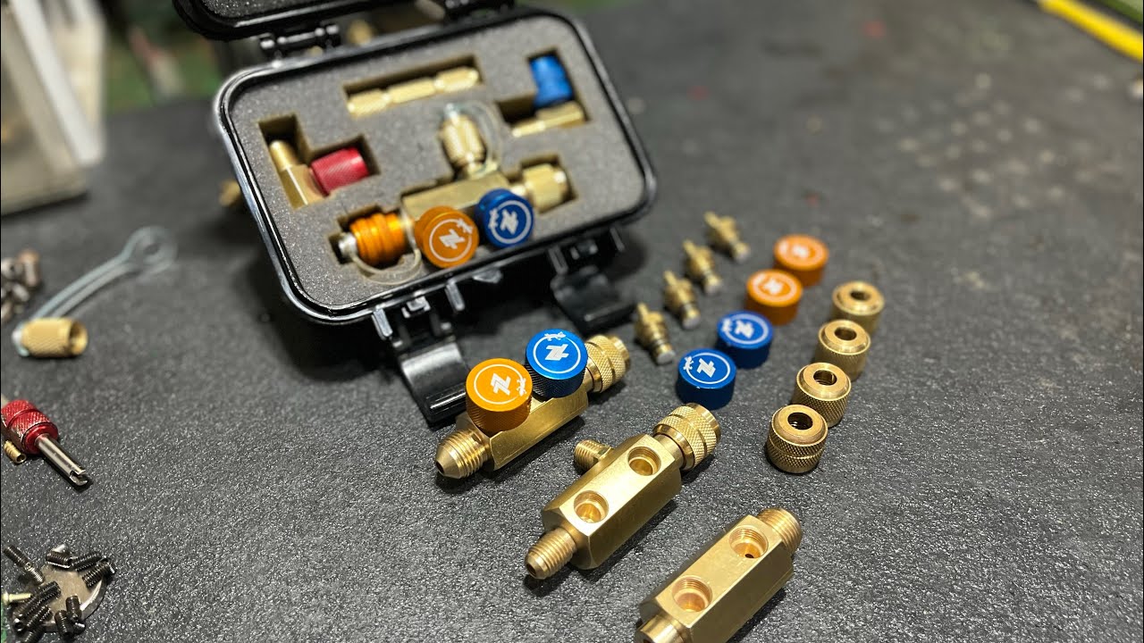 Válvula Para estabilização de vácuo em ar condicionado válvula ZL