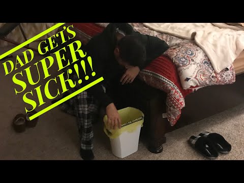 SUPER SICK DAD- FOOD POISONING!?? / KIDS DO CHORES ON LAUNDRY & TRASH DAY!! / FAVORITE PROTEIN SHAKE