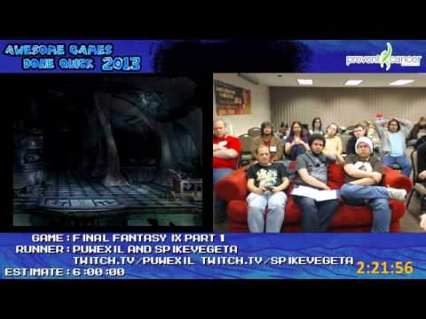 AGDQ 2013 - Final Fantasy IX Speedrun, Part 1 (Discs 1&2)