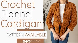Crochet Basketweave Cardigan | Pattern &amp; Tutorial DIY