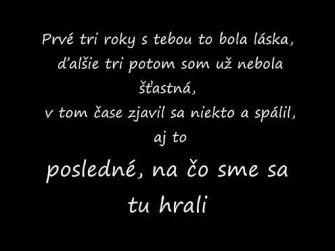 Tina- si sám lyrics