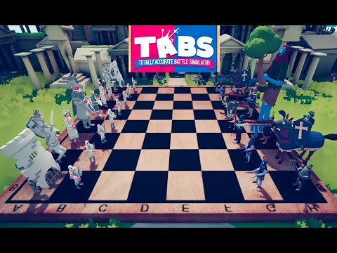 CHESS TEAM VS EVERY FACTION TABS - Totally Accurate Battle Simulator