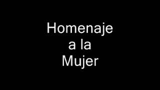 Homenaje a la mujer