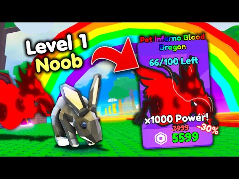 Starting Over as NOOB with BEST PET in Animal Training! (Roblox)