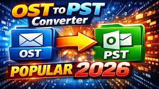 Stellar OST to PST File Converter | Convert OST to PST Easily