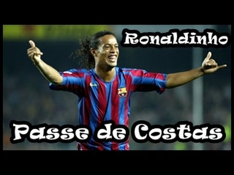 Ronaldinho ● Passe de Costas ● Barcelona