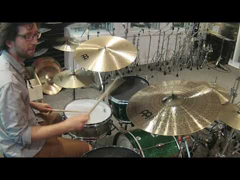 Quick Meinl 22" Ride Comparison: Pure Alloy Medium, Pure Alloy Custom Medium Thin