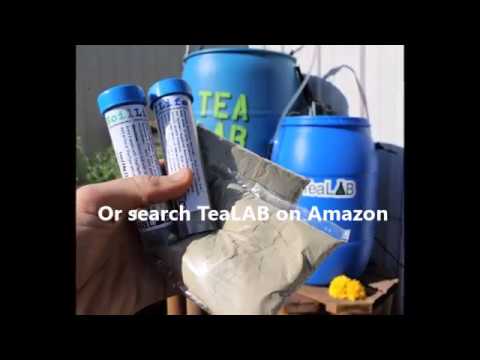 Soil Life Tea - Microbe Powder and Fish Powder Bubbled for 48hrs