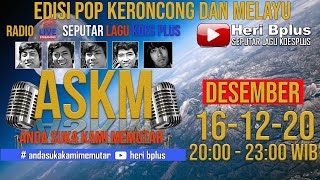 Download lagu 🔴Radio streaming KOES PLUS/KOES BERSAUDARA ASKM  15 DESEMBER 2020 edisi POP KERONCONG & MELAYU mp3