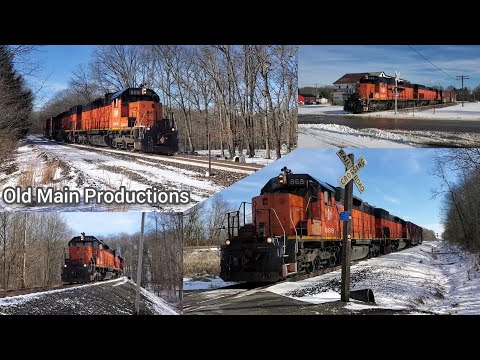 Chasing Bessemer & Lake Erie 868 & 905 through the snow- a first farewell to 868