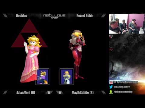 Nebs Prime Melee #59: Doubles - Round Robin: Azlan/Emil [B] vs. MayB/Subtle [R]