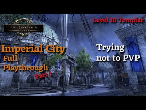 Elder Scrolls Online | Imperial City Story The Hard Way | Part 1 Let's Play