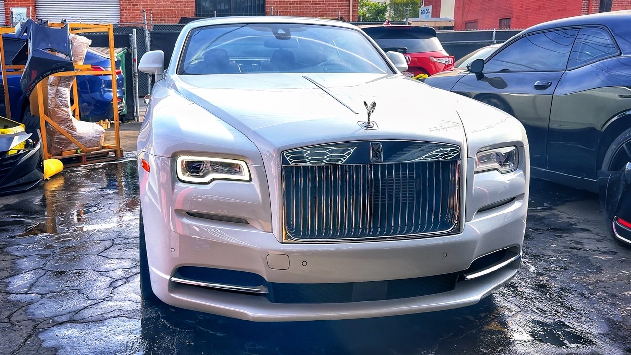 Мы слепили этот Роллс Ройс из разных БМВ! Оживление мертвеца часть 2.