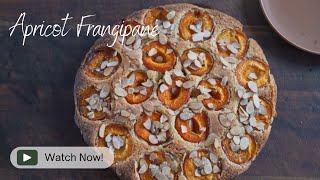 Summer Apricot Frangipane Tart | Stone Fruit Dessert | Almond Recipe