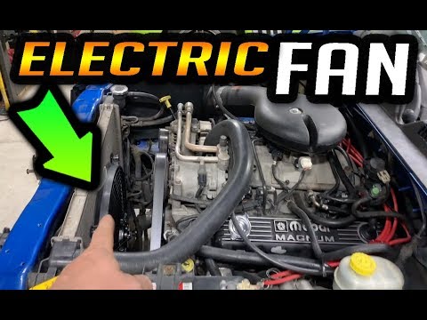 Electric Fan Conversion Install | Dodge Dakota