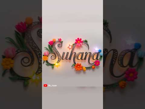 Suhana 👑name letter’s WhatsApp status, suhana name letter’s #rk_hsan @rk_hsan