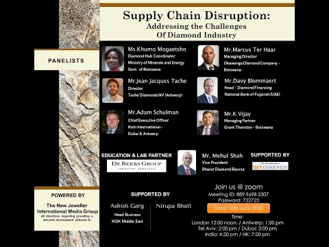 Supply Chain Disruption : Addressing the Challenges Of Diamond Industry