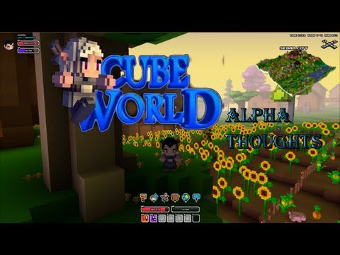 Let's Play | CubeWorld; Alpha version