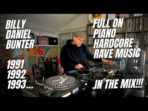 Early 90s Rave Onslaught Mix | 91 92 93 | Billy Daniel Bunter Piano Hardcore Classics!