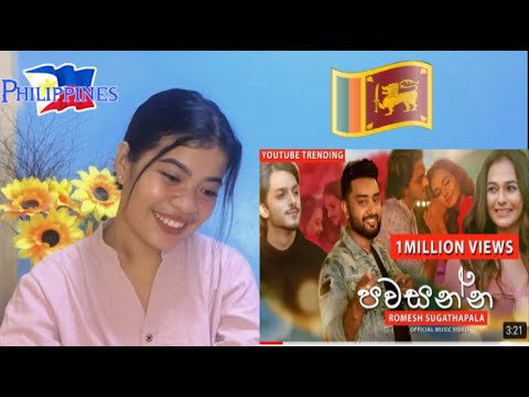 Filipino React On Pawasanna (නාදුනන ලෙස )Rome’s Sugathapala Official Music Video