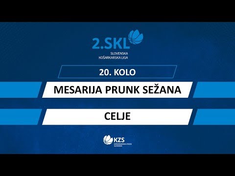 Mesarija Prunk Sežana : Celje - 21. kolo - 2. SKL za moške - Sezona 2019/20