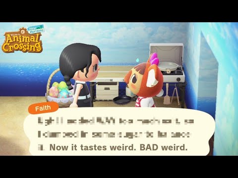 What Happens When Their Recipe MAKES YOU SICK? | Animal Crossing Food Poisoning | ACNH Cooking