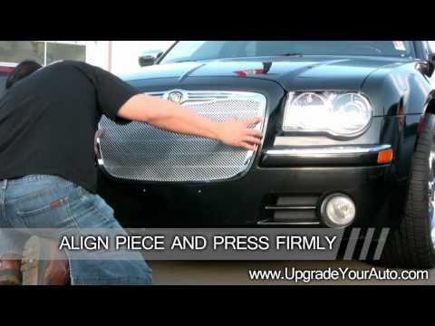Chrome Mesh Grille Overlay Installation Video