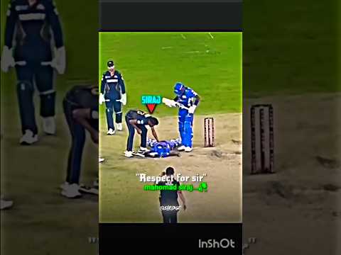Respect ++for siraj...♥️🥺|| #shorts​ #cricket​ #viratkohli​ #sg​ #viral​ #ytshorts​ #virat #msdhoni