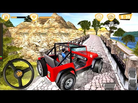 Offroad Police Monster Truck Sim - Offroad Quad Jeep Driver - Android GamePlay