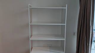 Ikea Jonaxel Shelving Unit Assembly Time-lapse