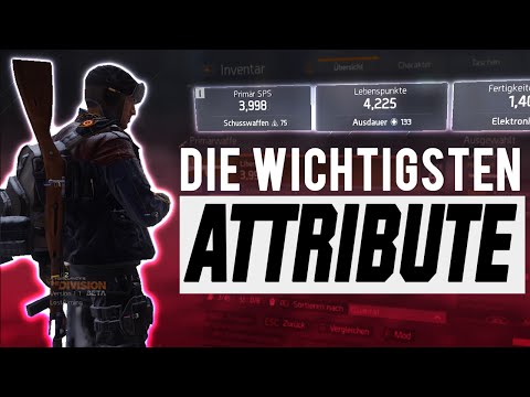 Hey Anfänger! Die WICHTIGEN Attribute - Schaden, Lebenspunkte und mehr in The Division