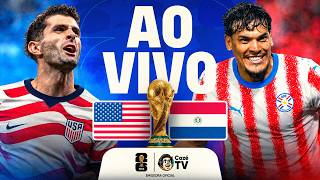 AO VIVO: ESTADOS UNIDOS X PARAGUAI | COPA DO MUNDO FIFA™ 2026 | 1ª RODADA | FASE DE GRUPOS