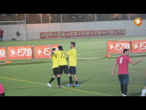 Fútbol 7 Bravo.  Tercera GI.  Jornada 9.  Los Lobos - Gatos Negros