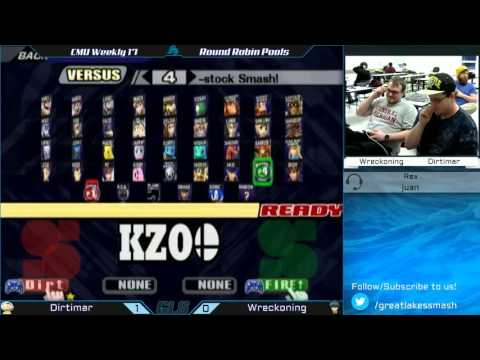 CMU Weekly 17 - Dirtboy (Olimar) vs. Wreckoning (Marth/Roy)