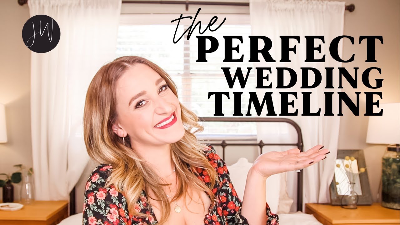 The PERFECT Wedding Timeline | GIVEAWAY