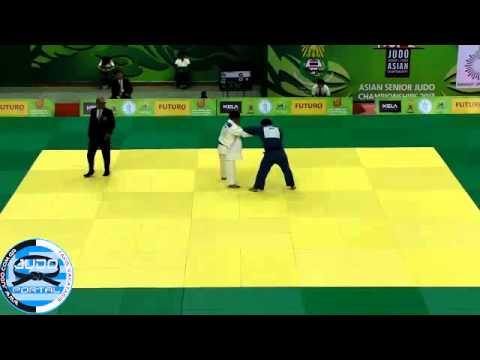 Asian Judo Championships, Bangkok 2013 Semifinal o100kg CHO Guham (KOR) - FUJII Gaku (JPN)