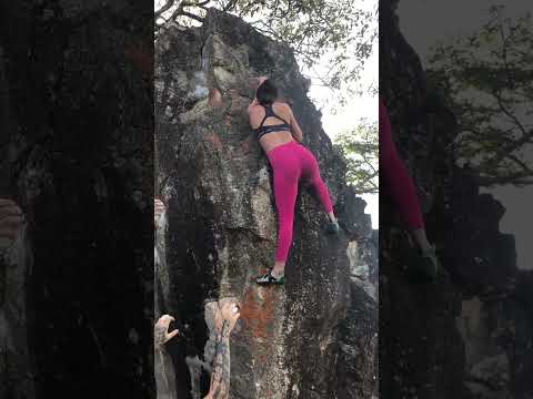 Aqui tem boulder Aresta, V3. Cocalzinho de Goiás