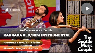 Download lagu Kannada Old / New Instrumental Medley | The Seattle Music Couple mp3