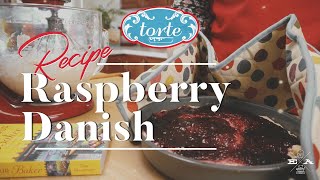 Raspberry Danish Dessert Recipe 🥧 : Torte Test Kitchen