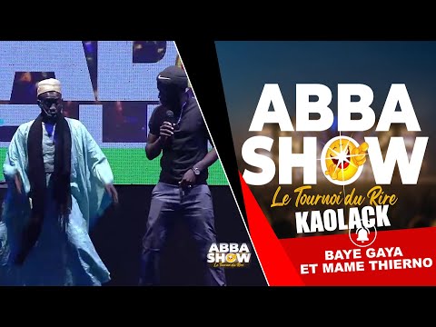 PRESTATION DE BAYE GAYA ET MAME THIERNO DANS ABBA SHOW KAOLACK - 26 NOVEMBRE 2022