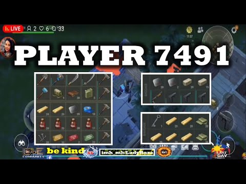 "PLAYER 7491" 💥 base raided - Last Day On Earth