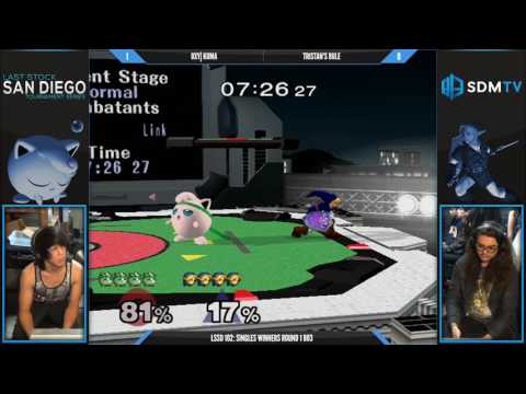 LSSD 102 - OXY_KumA (Puff) vs. Tristan's Rule (Falco/Link) - SSBM WR1 - Smash Melee