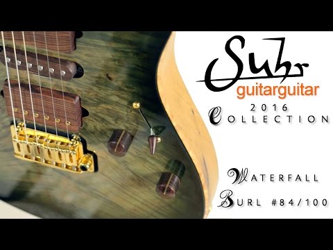 Suhr 2016 | Collection | Classic Modern Waterfall Burl