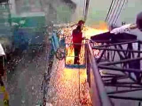 thermal lance - nastiest tool ever!(cookie monster in action)