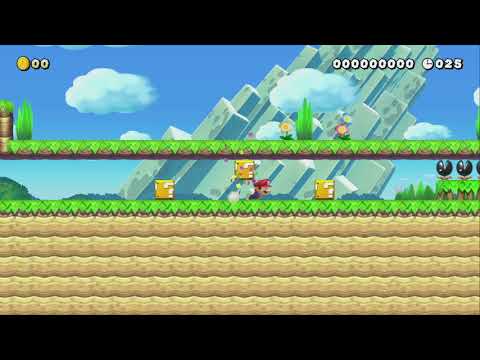 チョー楽しい2"マス"スピードラン Speed Run by たかボー - Super Mario Maker 2 - No Commentary 1bx