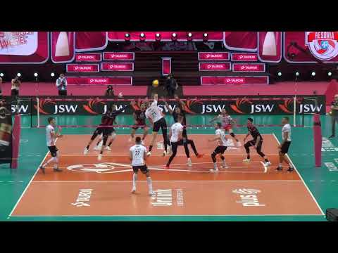Volleyball Polish Cup Semi Final : Jastrzebie - Resovia 3:0 FULL Match