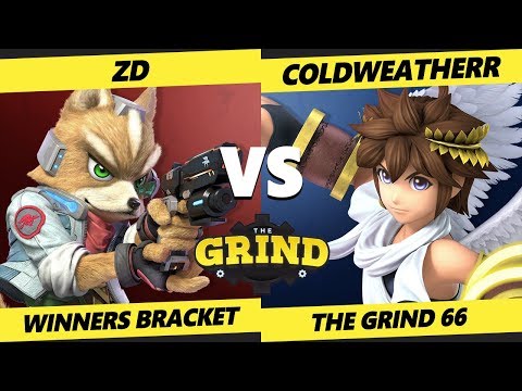 Smash Ultimate Tournament - ZD (Fox)  Vs. ColdWeatherr (Pit) - The Grind 66 Winners Top 48